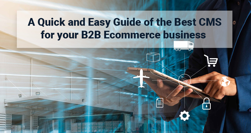 A Quick and Easy Guide of the Best CMS for B2B Ecommerce business 